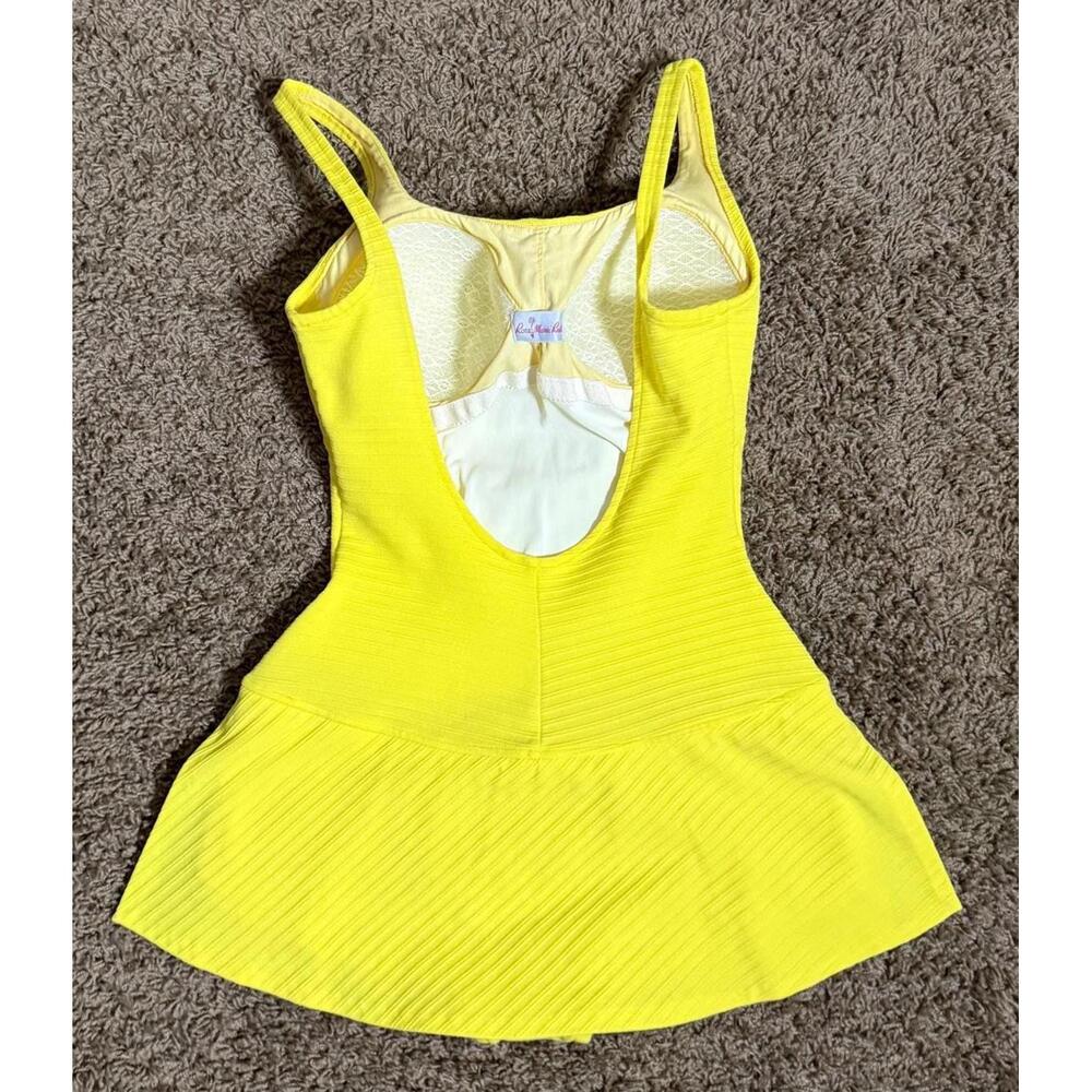 Vintage 1960’s Yellow Swimsuit from Rose Marie Reid M/L Pinup Playsuit - Picture 7 of 10